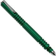 Rick Hinderer Investigator Pen Aluminium Matte Emerald Green, caneta tática