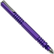 Rick Hinderer Investigator Pen Aluminium Matte Purple, tactical pen