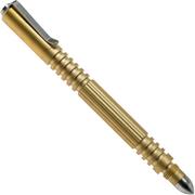 Rick Hinderer Investigator Pen Brass/Messing, beadblasted, tactical pen