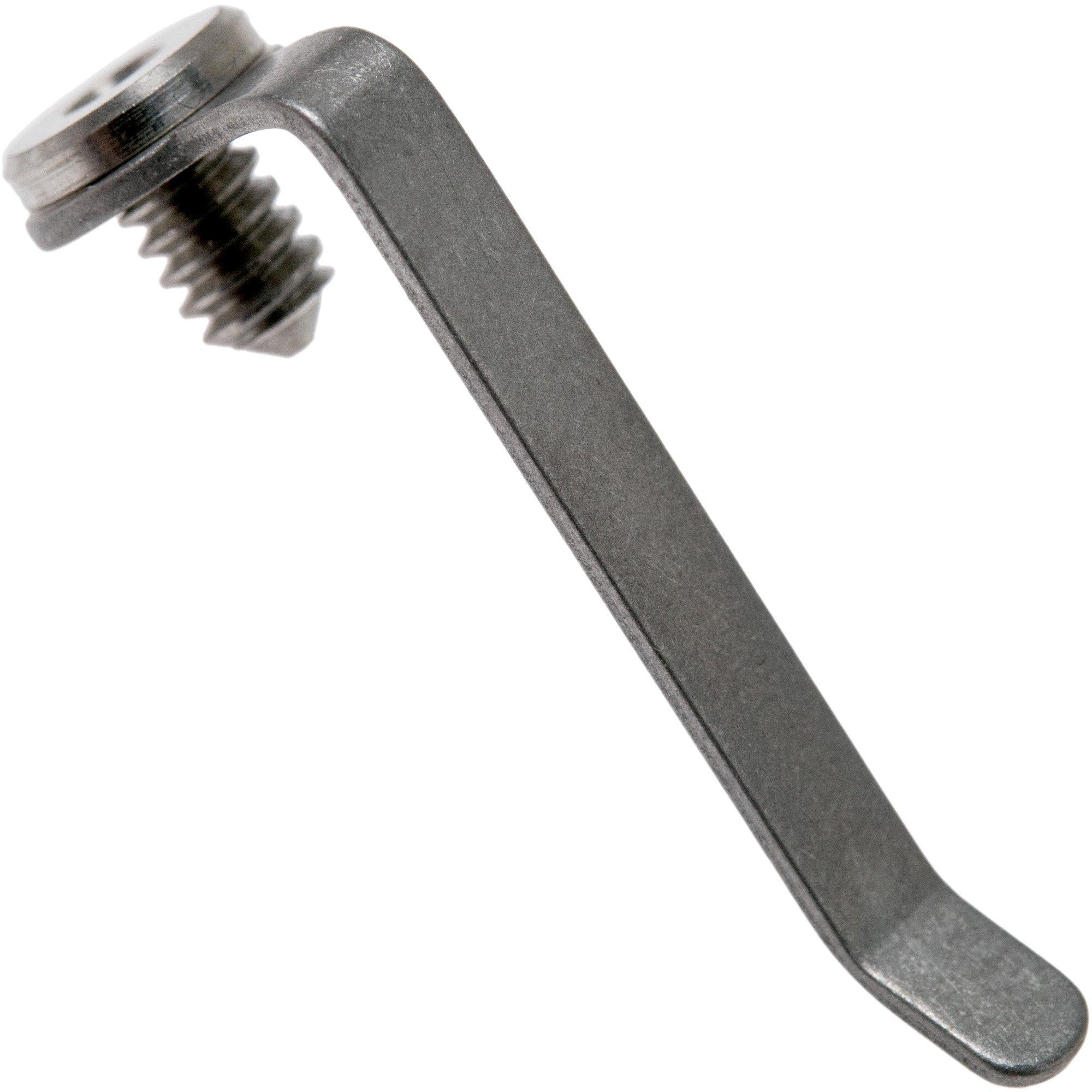 Rick Hinderer Investigator Clip & Screw set, grey