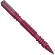 Rick Hinderer Spiral Investigator Pen, Aluminum, Matte Pink, penna tattica