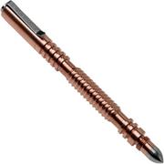 Rick Hinderer Spiral Investigator Pen Copper, tactical pen