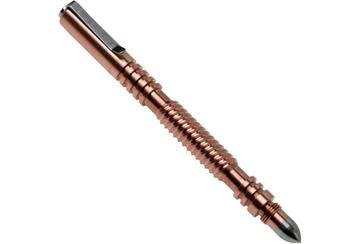 Rick Hinderer Spiral Investigator Pen Copper, tactical pen