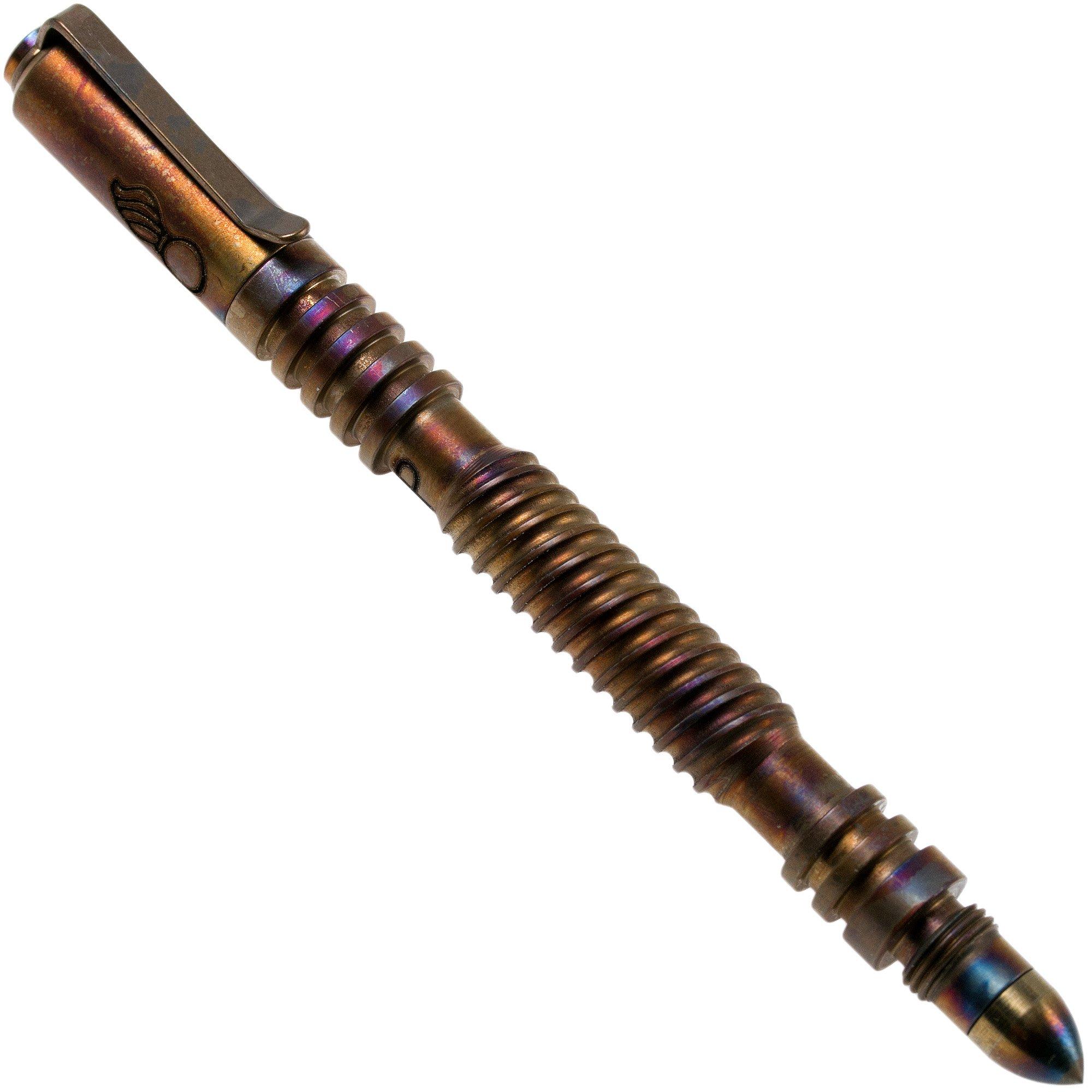 Długopis Rick Hinderer Spiral Investigator Pen Stainless Steel BPFU