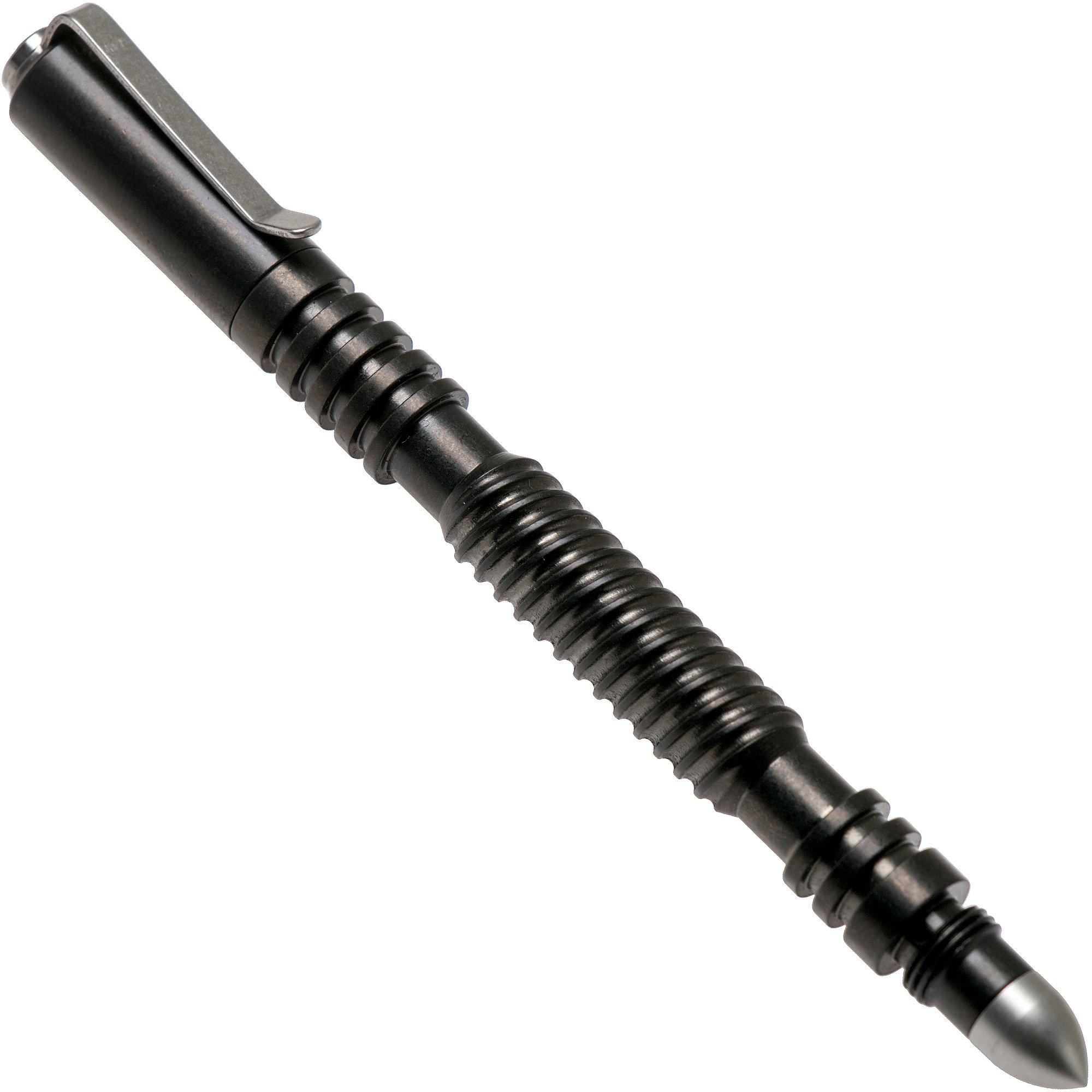Długopis taktyczny Rick Hinderer Spiral Investigator Pen Stainless Steel, Stonewash Black DLC