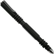 Rick Hinderer Spiral Investigator Pen, schwarzes DLC, taktischer Stift aus rostfreiem Stahl