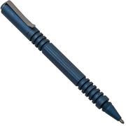 Rick Hinderer Investigator Pen Titanium, Battle Blue, stylo tactique