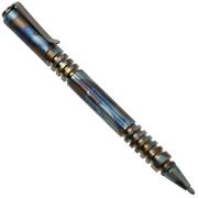 Rick Hinderer Investigator Pen Titanium, Stonewash Painted, tactical pen