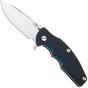 Imagen para Rick Hinderer Jurassic Slicer, Hollow Ground Magnacut, Stonewashed, Blue/Black G10, navaja