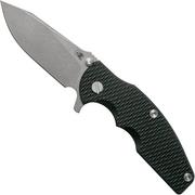 Rick Hinderer Jurassic Slicer Battle Bronze Black G10 CPM 20CV coltello da tasca