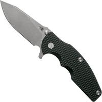 Afbeelding voor Rick Hinderer Jurassic Slicer Battle Bronze Black G10 CPM 20CV zakmes