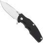 Afbeelding voor Rick Hinderer Jurassic Slicer, Hollow Ground Magnacut, Stonewashed, Black G10, zakmes