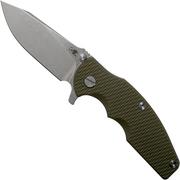 Rick Hinderer Jurassic Slicer OD Green G10 CPM 20CV zakmes