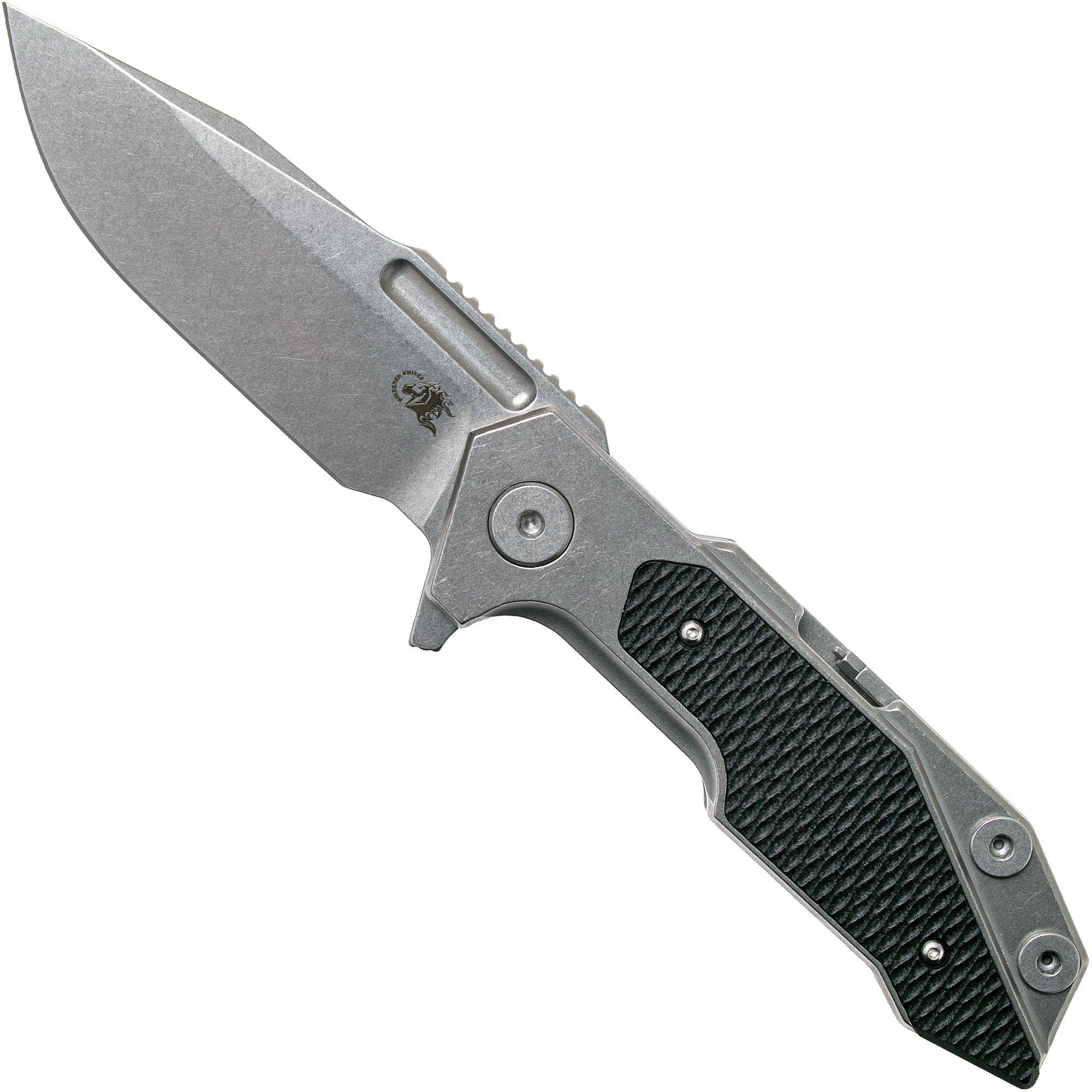 Nóż składany Rick Hinderer Fulltrack Spearpoint 20CV Black G10