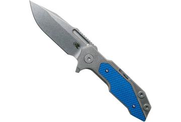 Rick Hinderer Fulltrack Spearpoint 20CV Blue G10 coltello da tasca
