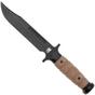 Obraz dla Nóż z głownią stałą Rick Hinderer KA-BAR Blackwashed 3V, Natural Micarta