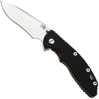 Imagem para Rick Hinderer XM-18 3.5" Recurve NF KXM35NFRECSWBRBK, Stonewashed CPM MagnaCut, Stonewashed Bronze Titanium, Black G10, navalha