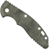 Image for Rick Hinderer XM-18 3" scale, Smooth Black Micarta