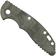 Image pour Rick Hinderer XM-18 3" plaquette de manche, Smooth Black Micarta
