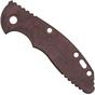 Image for Rick Hinderer XM-18 3" scale, Smooth Burgundy Micarta