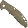 Image pour Rick Hinderer XM-18 3" plaquette de manche, Smooth OD Green Micarta