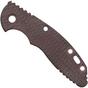 Imagem para Rick Hinderer XM-18 3" capa, Textured Burgundy Micarta