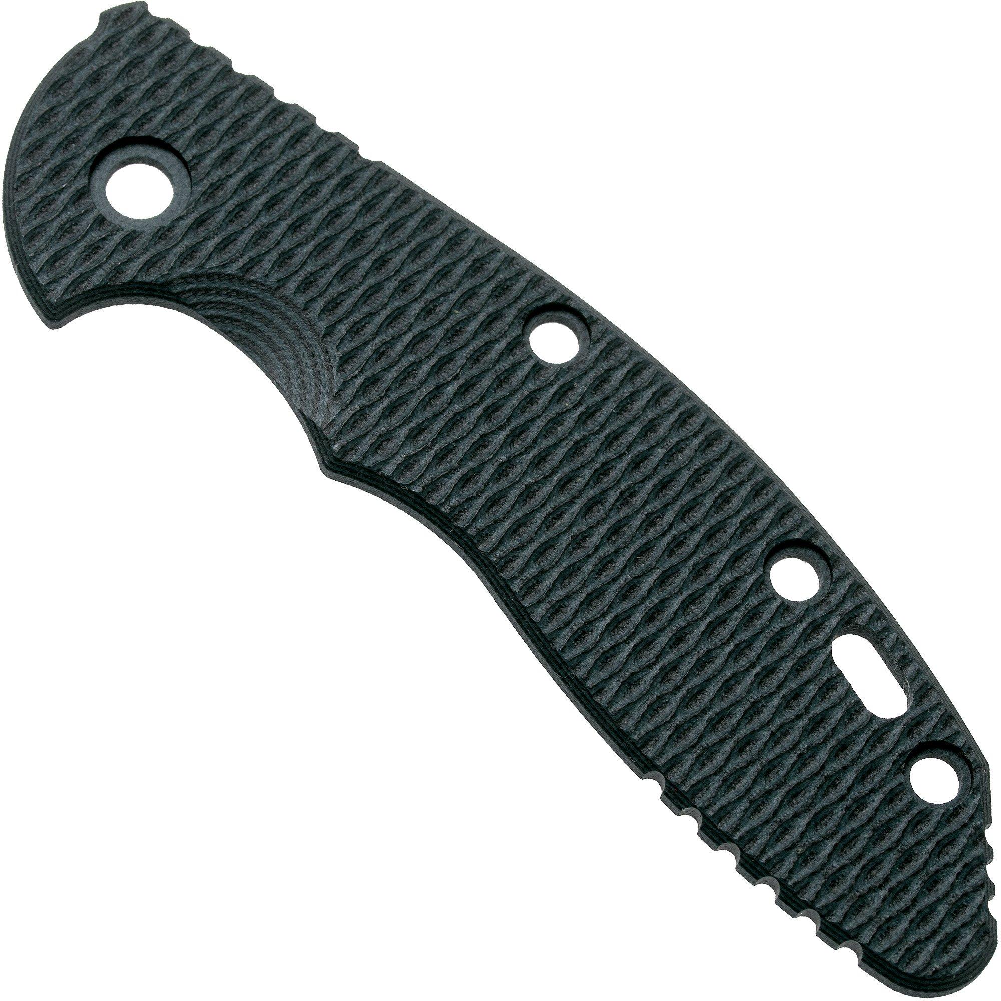 Okładzina Rick Hinderer XM-18 3,5" Dark Green/Black G10