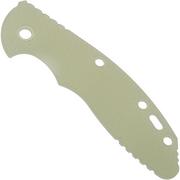 Rick Hinderer XM-18 3,5” greepschaal, Translucent Green G10