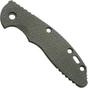 Afbeelding voor Rick Hinderer XM18 3,5” greepschaal, Green Canvas Micarta