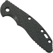 Rick Hinderer XM-18 3,5” greepschaal, Textured Carbonfiber