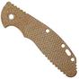 Image for Rick Hinderer XM24 scale, Textured Natural Canvas Micarta