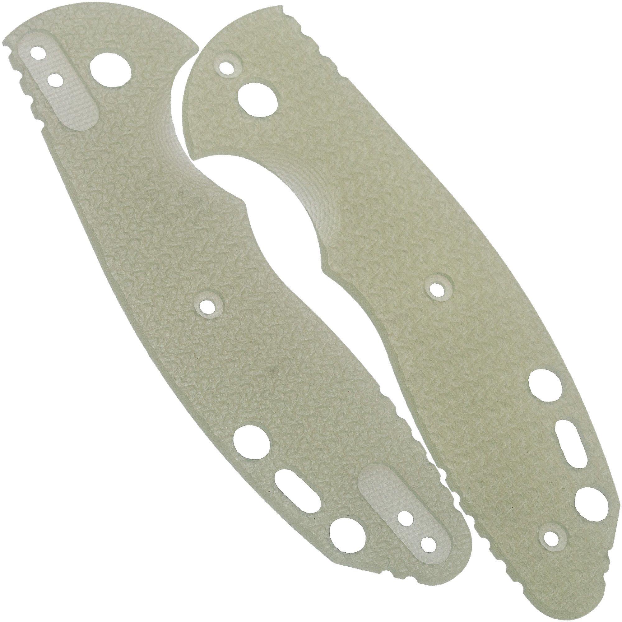 Okładzina Rick Hinderer Slippy Translucent Green G10