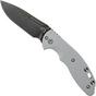 Bild für Rick Hinderer XM Slippy 3" Slicer 20CV Black DLC, Grey G10 slipjoint Taschenmesser