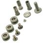 Afbeelding voor Rick Hinderer XM24 4" Complete Titanium Hardware Kit Working Finish, grijs