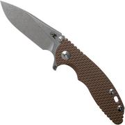 Rick Hinderer XM-18 3" Skinny Slicer Linerlock, Flat Dark Earth G10 navalha