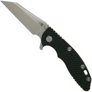 Rick Hinderer XM-18 3" Wharncliffe 20CV Stonewash, Black G10, navalha