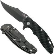  Rick Hinderer XM-18 3.5 Bowie 20CV Battle Black, Black G10 couteau de poche