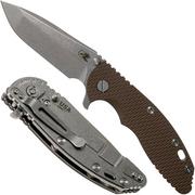 Rick Hinderer XM-18 3.5" Spanto 20CV, Flat Dark Earth G10 Taschenmesser