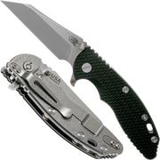 Rick Hinderer XM-18 3.5" Wharncliffe Fatty 20CV, black G10 pocket knife