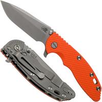 Afbeelding voor Rick Hinderer XM-18 3.5" Spanto 20CV, Working Finish, orange G10 zakmes