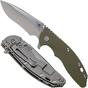 Image pour Rick Hinderer XM18 3.5” Recurve, CPM 20CV, Stonewash, OD Green G10, couteau de poche