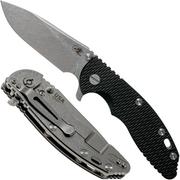 Rick Hinderer XM18 3,5” 20CV Slicer, Black G10 couteau de poche