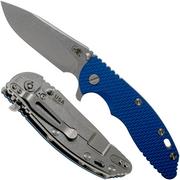 Rick Hinderer XM18 3,5” 20CV Slicer, Blue G10 Taschenmesser