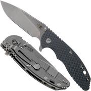 Rick Hinderer XM18 3,5” 20CV Slicer, Dark Grey G10 zakmes