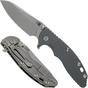 Afbeelding voor Rick Hinderer XM18 3.5" Skinny Sheepsfoot 20CV Working Finish, Dark Grey G10 zakmes