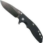 Rick Hinderer XM18 3,5” Skinny Slicer Black DLC, Black G10