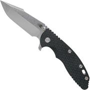 Rick Hinderer XM-18 3.5" Skinny Harpoon Spanto Stonewash, Black G10  coltello da tasca