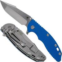 Afbeelding voor Rick Hinderer XM-18 3.5" Skinny Harpoon Spanto Stonewash, Blue G10 zakmes