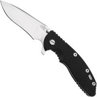 Afbeelding voor Rick Hinderer XM-18, 3.5" Recurve Tri-way Stonewash Black G10, zakmes
