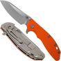 Image for Rick Hinderer XM-24 4" Gen6 Sheepfoot 20CV, Orange G10 pocket knife